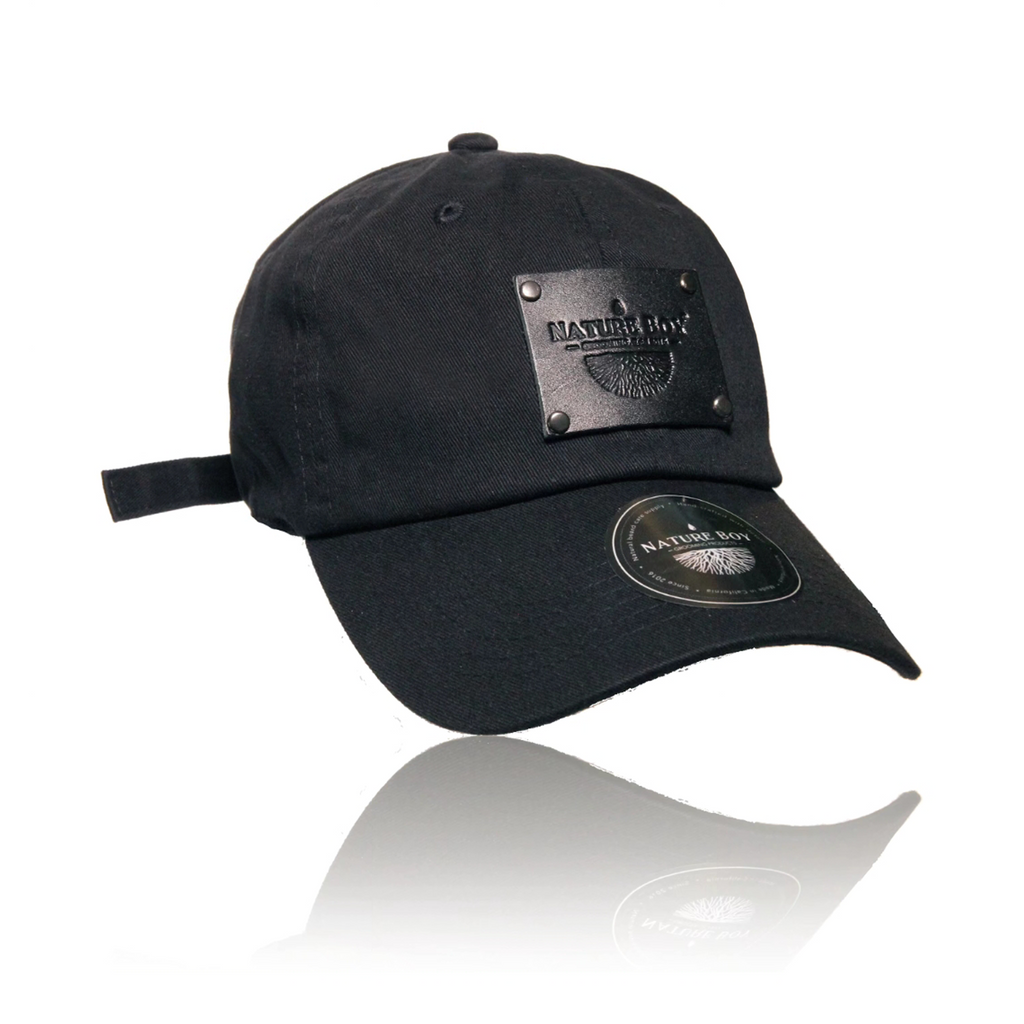 NATURE BOY All Black Dad Hat