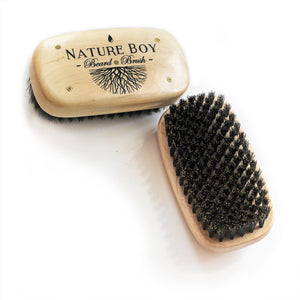 Nature Boy Grooming Products medium soft boar bristle beard brush
