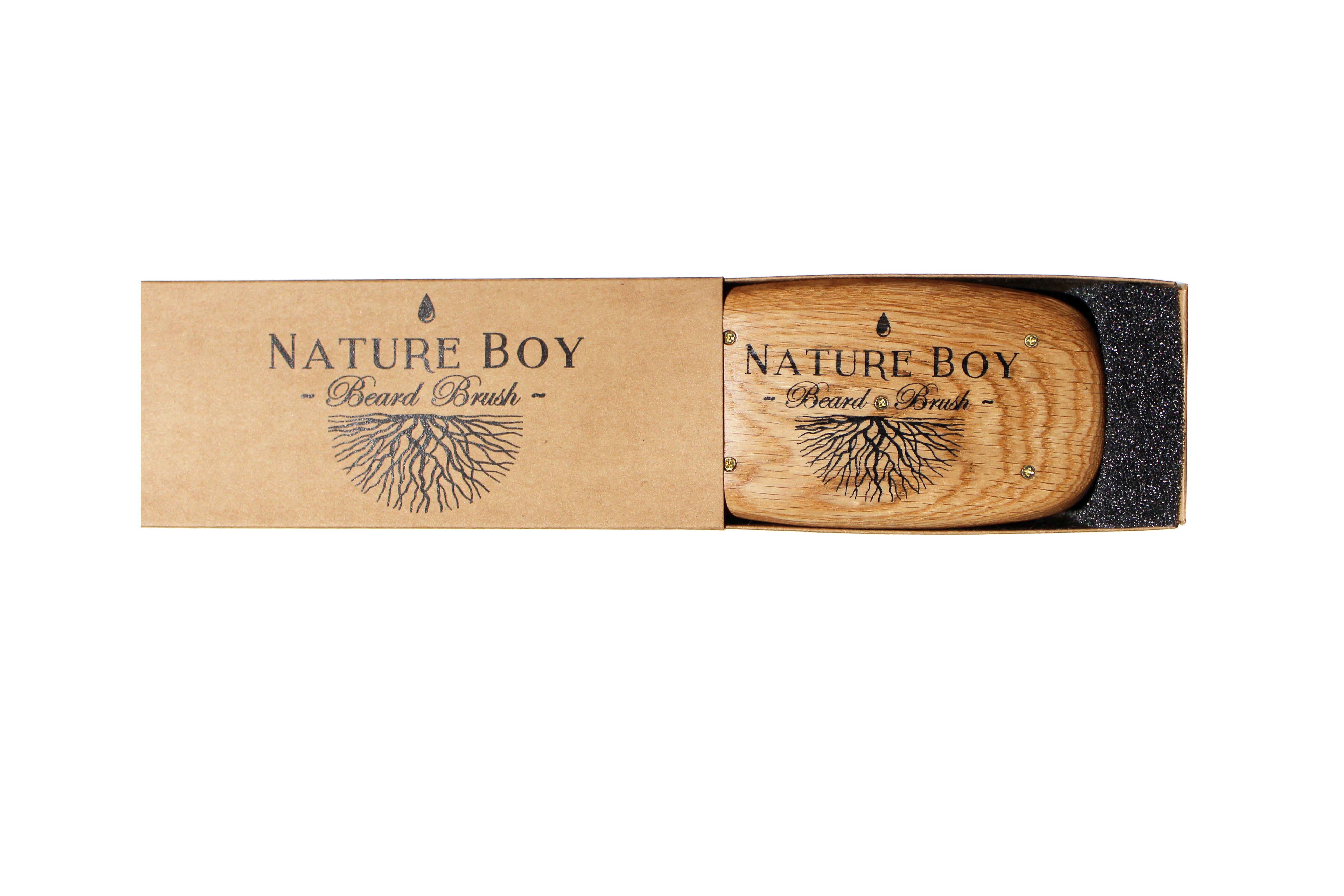 nature boy grooming products classic firm bristle brush _